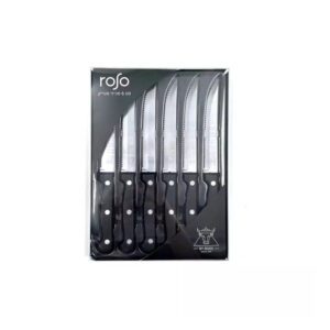 סט 6 סכיני סטייק Pro ROSO