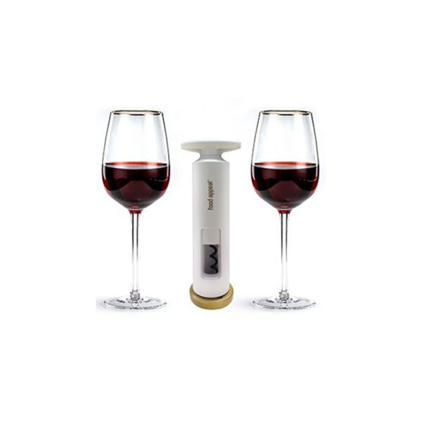 סט 2 כוסות יין + פותחן יין ידני ESPECIALLY FOR YOU