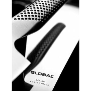 סכין שף חריצים 18 ס"מ GLOBAL - G78