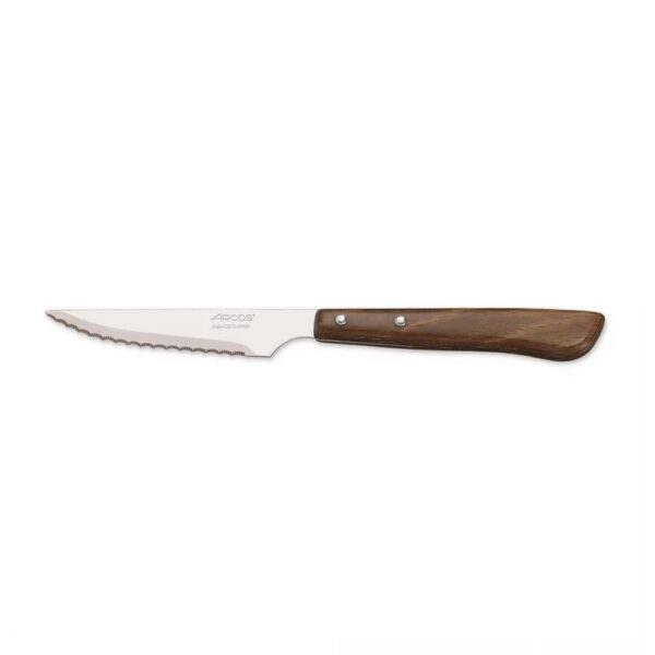 סכין סטייק רחב ידית עץ 10 ס"מ Arcos
