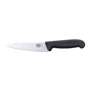 סכין שף 15 ס"מ ידית שחורה ויקטורינוקס | Victorinox