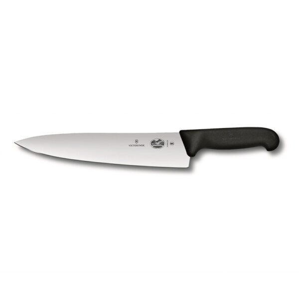 סכין שף 28 ס"מ ידית שחורה ויקטורינוקס | Victorinox