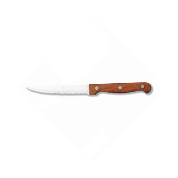 סכין סטייק ידית עץ 12 ס"מ ROSO