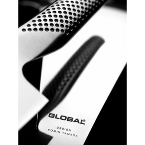 סכין שף חריצים 20 ס"מ GLOBAL G-77