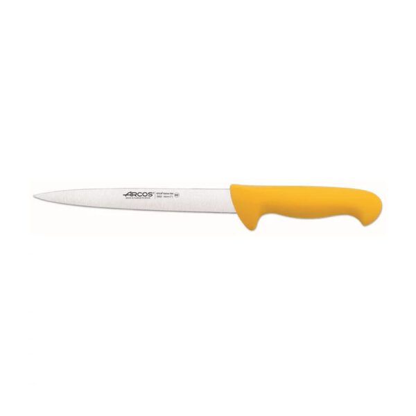סכין פילוט דגים גמיש 19 ס”מ ידית צהובה סדרת 2900