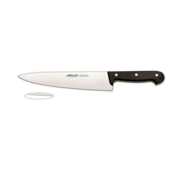 סכין שף משוננת 25 ס"מ ידית בקלית Universal Arcos
