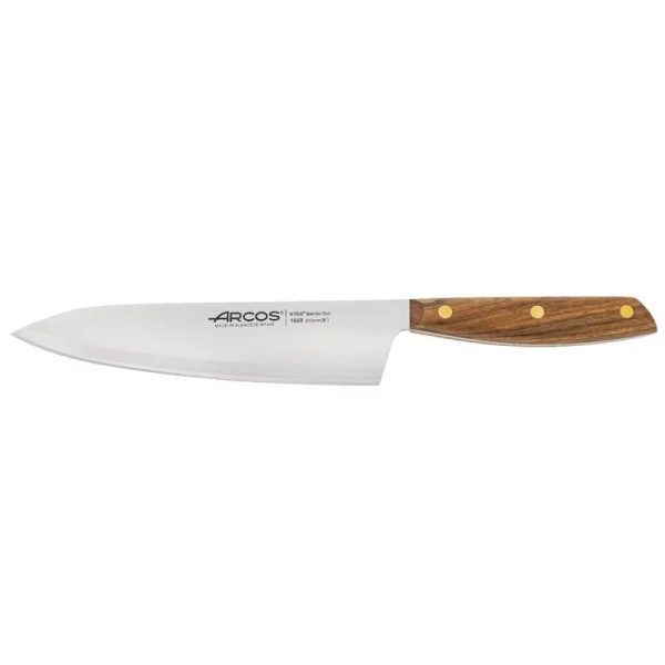 סכין שף ידית עץ 20 ס"מ סדרת NORDIKA מבית ARCOS