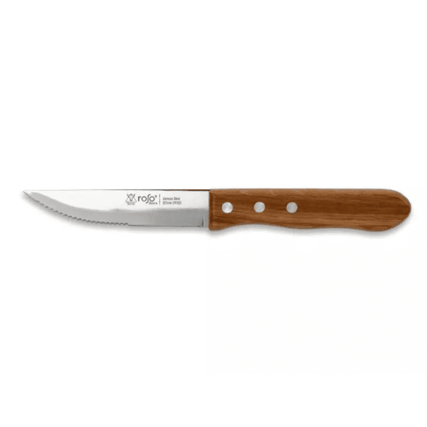 סכין סטייק ג’מבו 12.5 ס"מ ידית עץ סדרת Rex